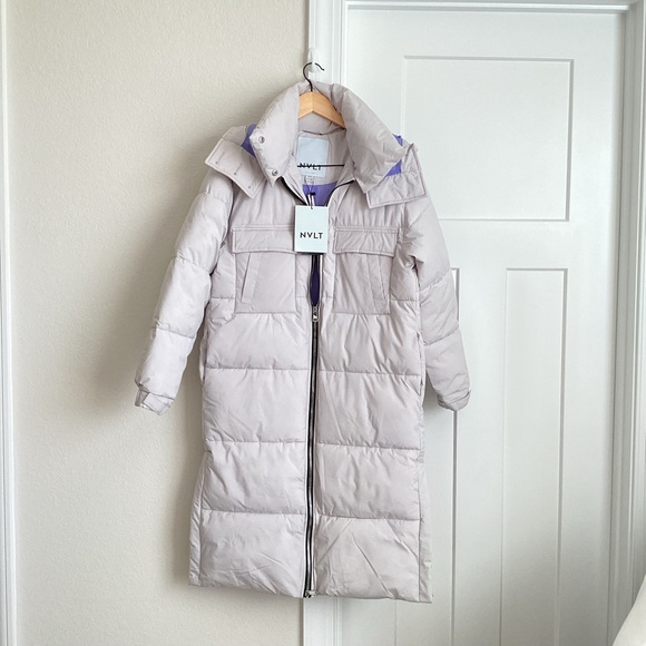 ❌Sold - NVLT Colorblock Puffer Coat - Picture 4 of 15